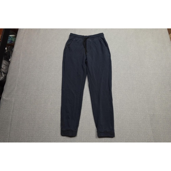 Public Rec Jogger Pants Mens 30x32 Blue Athletic Stretch Pima Cuffed Sweatpants - Picture 3 of 12